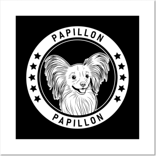 Papillon Fan Gift Posters and Art